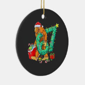 シックスセブン ビッグフット 67 サスカッチ ミーム クリスマス セラミックオーナメント (右)