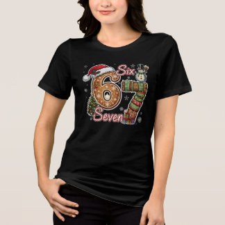 シックスセブン・ミームのジンジャーブレッド・クリスマスギフト トライブレンドTシャツ