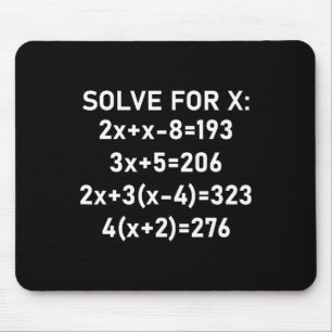 シックスセブン ミーム 数学 代数 パン 解くX 67 ブラ マウスパッド