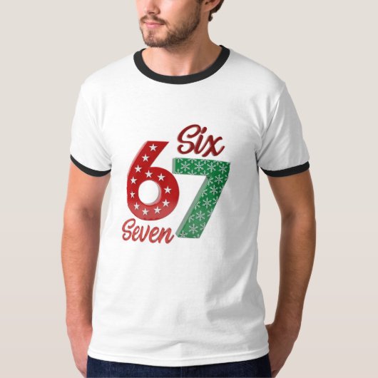 シックスセブン　67 Tシャツ (正面)