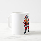 シックスセブン 6 7 ミーム サンタ クリスマス コーヒーマグカップ (正面左)