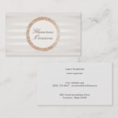 シックスタイリッシュなイベントプランナーとパーティー・オーガンザー 名刺 (正面/裏面)