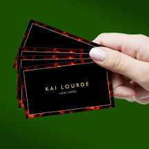 シックスタイリッシュな黒亀デザイナー