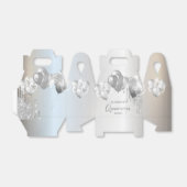 シックスタイリッシュシルバーグリッタードリップバルーン フェイバーボックス (折り畳みなし)