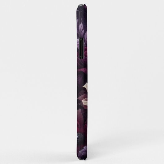 シックスタイリッシュダリアスファインアートボタニカル絵を描ズ Case-Mate iPhoneケース (裏面/右)