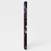 シックスタイリッシュダリアスファインアートボタニカル絵を描ズ iPhoneケース (右側)