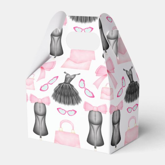 シックスタイリッシュハイヒールガーリーファッションパターン フェイバーボックス (正面サイド)