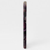 シックスタイリッシュバラファインアートボ絵を描タニカル iPhoneケース (右側)