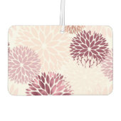 シックスタイリッシュピンクフローラ カーエアーフレッシュナー (裏面)