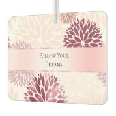 シックスタイリッシュピンクフローラ カーエアーフレッシュナー (左)