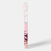 シックスタイリッシュピンクフローラ Case-Mate iPhoneケース (裏面 / 左)