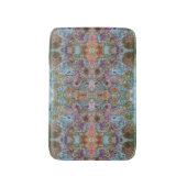 シックスタイリッシュフラワーガーデンウォーター絵画カラー バスマット (正面縦)