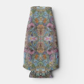 シックスタイリッシュフラワーガーデンウォーター絵画カラー ボトルクーラー (正面)