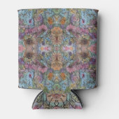 シックスタイリッシュフラワーガーデンウォーター絵画カラー 缶クーラー (正面)