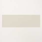 シックスタイリッシュベージュブラック名前をカスタムすると引用文 ヨガマット (裏面(横))