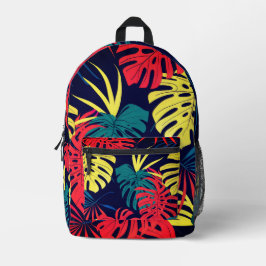 シックスタイリッシュモダンテラコッタボタ離れニカルズ プリントバックパック