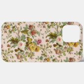 シックスタイリッシュヴィンテージピンクローズフラワーパターン Case-Mate iPhoneケース (裏面 (横))