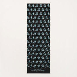 シックスタイリッシュ白黒パタパーソナライズされたーン ヨガマット