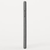 シックスタイリッシュ・グレイ Case-Mate iPhoneケース (裏面/右)