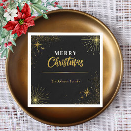 シックスターズクリスマスホリデーパーティー スタンダードカクテルナプキン