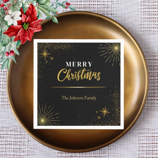 シックスターズクリスマスホリデーパーティー スタンダードカクテルナプキン