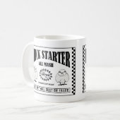 シックスターター コーヒーマグカップ (正面左)