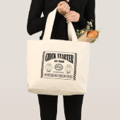 シックスターター ラージトートバッグ (正面(商品))