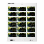 シックスター夕べ結婚ズアドレス ラベル (フルシート)