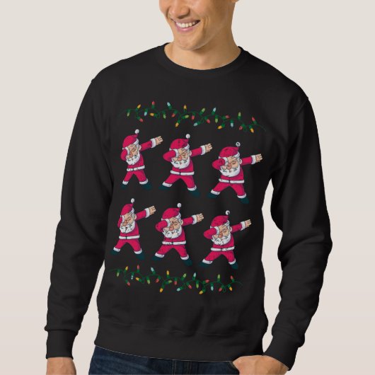 シックスダビングサンタスクリスマス スウェットシャツ (正面)