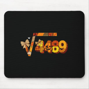 シックスティセブン 67 ミーム 平方根 4489 スラング 数学 Tシャツ マウスパッド