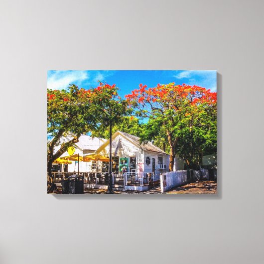 シックストエットキャットカフェ キャンバスプリント (正面)