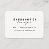 シックストライプなパタグランジーン 名刺 (裏面)