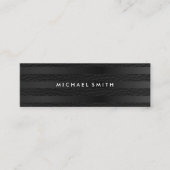 シックストライプフェイクレザー スキニー名刺 (正面)