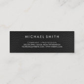 シックストライプフェイクレザー スキニー名刺 (裏面)