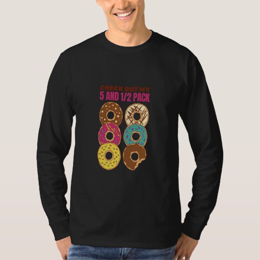 シックスパックドーナツを見てね 1 Tシャツ (正面)