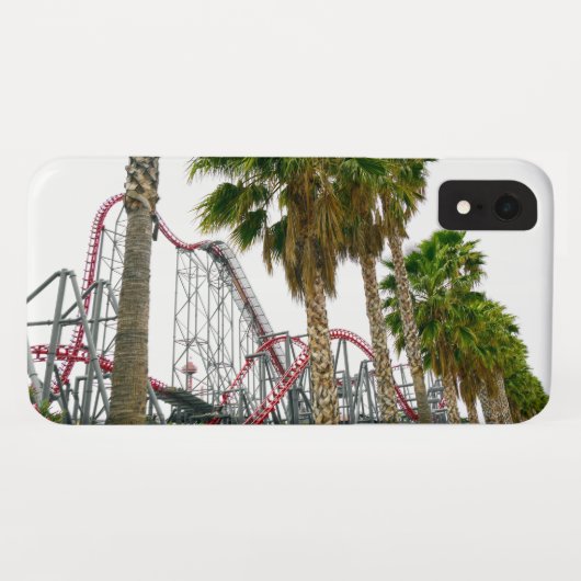 シックスフラッグ魔法マウンテンカリフォルニア Case-Mate iPhoneケース (裏面(横))