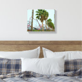 シックスフラッグ魔法マウンテン キャンバスプリント (インサイチュ (寝室))