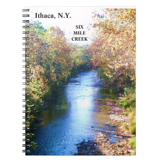 シックスマイルクリーク ノートブック (正面)