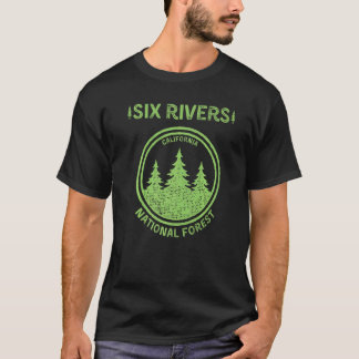 シックスリバーズナショナルフォレストカリフォルニア Tシャツ