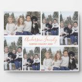 シックス写真テンプレートホワイトローズ金ゴールド フォトプラーク (正面)