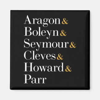 『シックス·ザ·ミュージカル·クイーンズ』 -アンパサンドがT-Shirtと名付ける マグネット