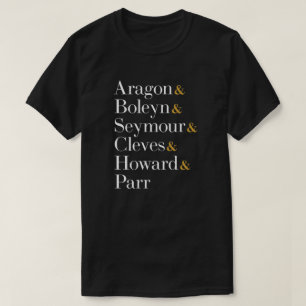 『シックス·ザ·ミュージカル·クイーンズ』 -アンパサンドがT-Shirtと名付 Tシャツ