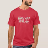 シックス&セブンフォントのペアTシャツ Tシャツ (正面)