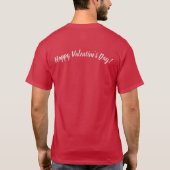シックス&セブンフォントのペアTシャツ Tシャツ (裏面)
