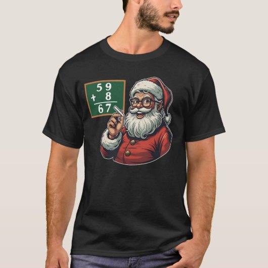 シックス セブン スマートサンタ Tシャツ (正面)