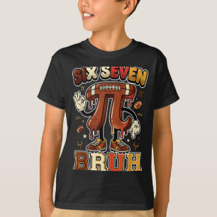 シックス セブン 67 ブル 6 7 ハッピー デイ フットボール ビー Tシャツ