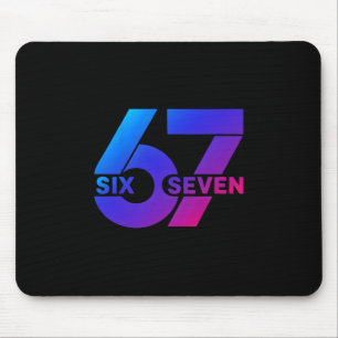 シックス セブン 67 ミーム Gen Alpha スラング バイセビル シーズン  マウスパッド