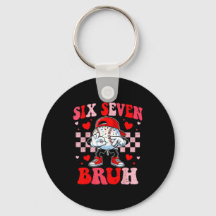 シックス セブン 67 bruh 6 7 メンバー メーム 野球 アイスクリーム ドリップ キーホルダー