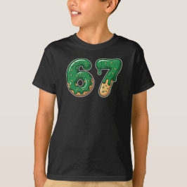 シックス セブン 6 7 おもしろいミームドーナツ St パトリックの日 Tシャツ