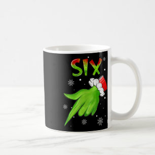 シックス ファニー シックス セブン 6 7 ミーム サンタ クリスマス Xmas コーヒーマグカップ